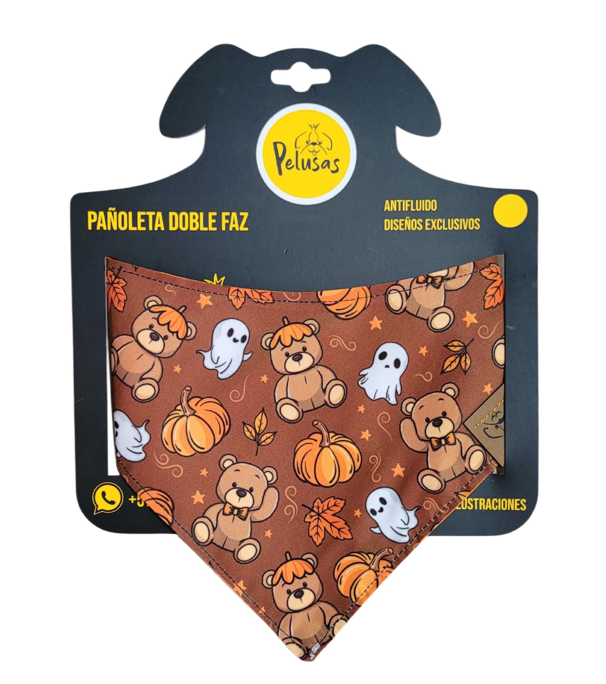 Pañoleta Little Pumpkin 🧡🧸
